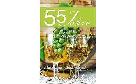 Auch als kleine aufmerksamkeit kann diese urkunde. 55. Geburtstag - Glückwunschkarte / Zahlengeburtstagskarte ...