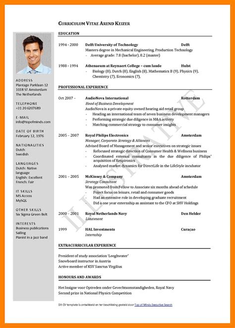 How to write a successful cv for the un? Cv Template Bangladesh | Curriculum vitae format, Cv format sample, Resume format