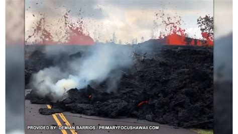 New Volcano Fissure Opens In Hawaii As Lava Threatens Exit Routes