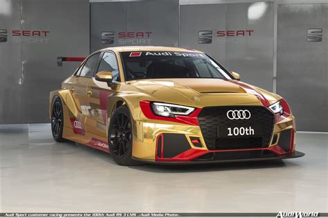 The audi sport racing bike is a limited edition bicycle being produced by the german automaker in collaboration with lightweight, a german company the end result is the audi sport racing bike, a bike which weighs only 5.8 kg thanks to its ultra light yet surprisingly durable carbon frame, which. Audi Sport customer racing presents the 100th Audi RS 3 ...