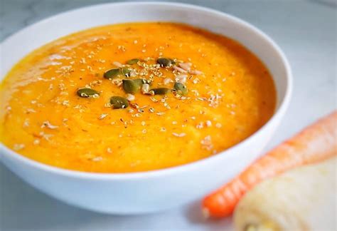 Healthy Parsnip Carrot Soup Recipe Nicola Monson