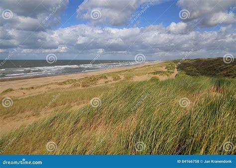 Dune Landscape And Sky Stock Photo Image Of Green Dune 84166758