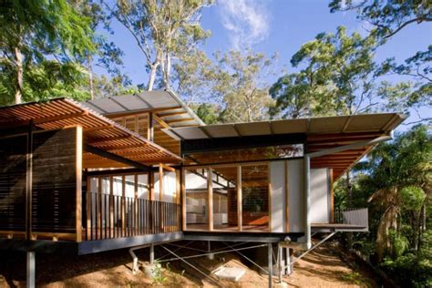 A Bush Style Home For Beautiful Pittwater Site Architecture House