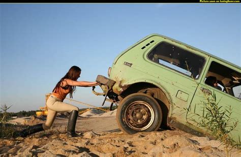 Hot Girls With Their Cars Stuck Gallery Ebaums World