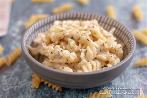 Soul Satisfying Creamy Garlic Fusilli Pasta Recipe Tantalise My Taste