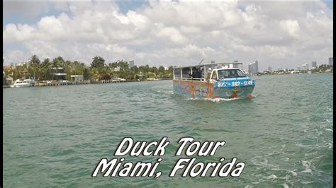 Duck Tour Miami Florida Youtube