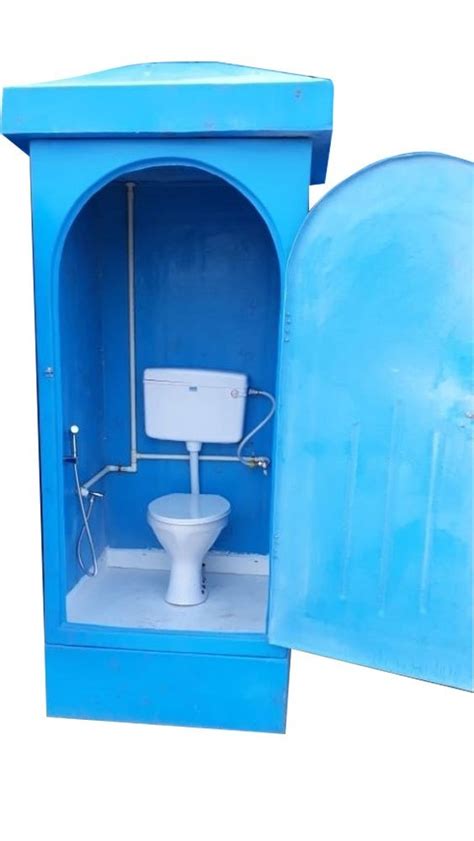 Prefab Rectangular Frp Portable Toilet For Construction Areas No Of