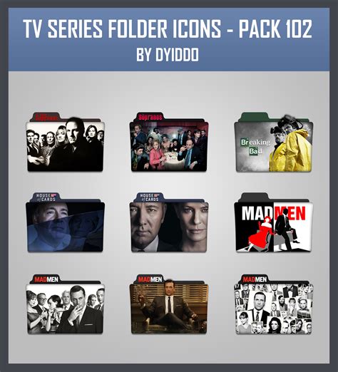 Tv Series Folder Icons Pack 102 By Dyiddo On Deviantart