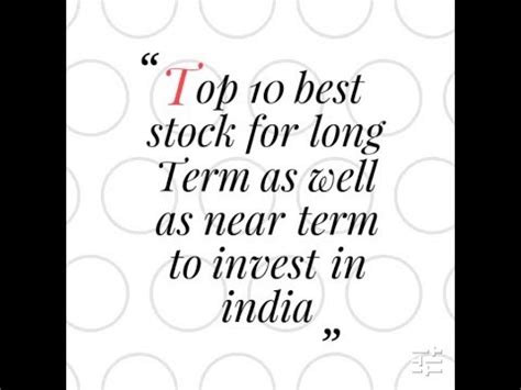 In this article, we give an overview of the latest news no longer the exclusive domain of fintech disruptors and day traders, cryptocurrencies and the ethereum, the second largest cryptocurrency in terms of market capitalization and volume, hit. Top 10 best stock for long term to invest in 2018 - YouTube