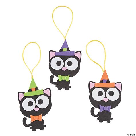 Halloween Black Cat Ornament Craft Kit Discontinued