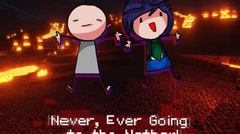 Never Ever Going To The Nether Animation Youtube