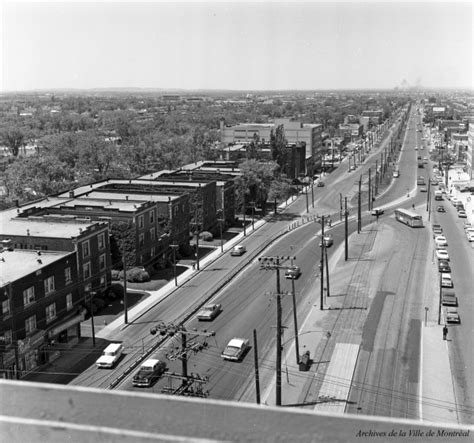 Le Boulevard Décarie Avant L’avènement De L’autoroute Archives De Montréal