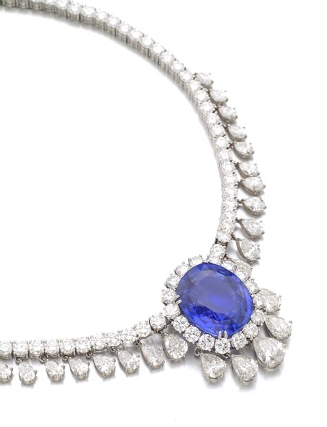 Sapphire And Diamond Necklace Magnificent Jewels And Noble Jewels