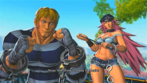 Street Fighter X Tekken Cody And Poison Request Youtube