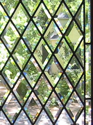 All Beveled Leaded Glass Diamond Windows Custom Glass Design