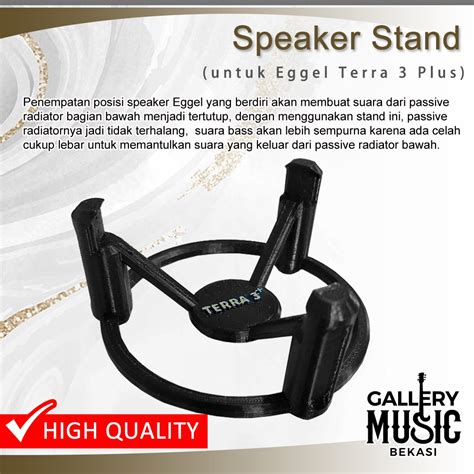 Jual Speaker Stand For Eggel Terra Plus Shopee Indonesia