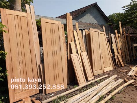 Harga Pintu Kayu Jati Di Jakarta - Pintu Kayu Jati Mbarep Jati
