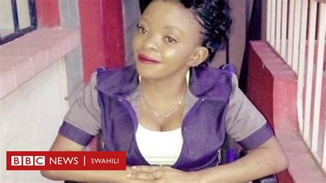 Tazama Eunice Wanza Anavyoishi Baada Ya Kuzaliwa Bila Miguu Bbc News Swahili