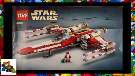 Lego Instructions Employee T 4002019 Christmas X Wing X Wing