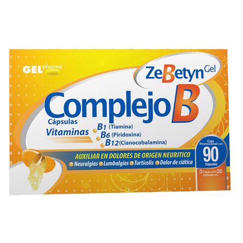 Zebetyn Complejo B 90 Cápsulas Costco México