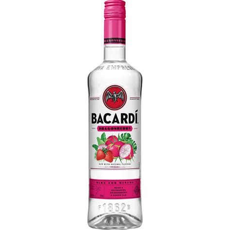 bacardi dragon berry flavored rum total wine and more