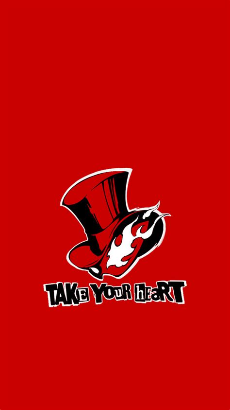 Persona 5 Take Your Heart Iphone Wallpaper By Witsawat33 On Deviantart