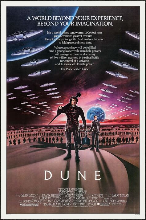 Dune Original Movie Poster | Movie posters, Original movie posters, Movie posters vintage