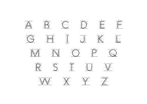 Alphabet capital letters