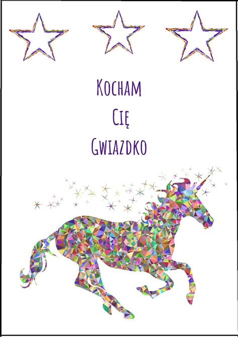 Foremka jednorożec do druku / jednorożec kolorowanka do druku malowanka kolorowanki : KOLOROWE PLAKATY DLA NAJMŁODSZYCH DO DRUKU | moje IDEALIA ...