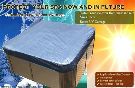 Hot Tub Cover Cap 7ftx7ft 213x213x30cm Prevent Snow Rain And Dust Can Customize From 150cm