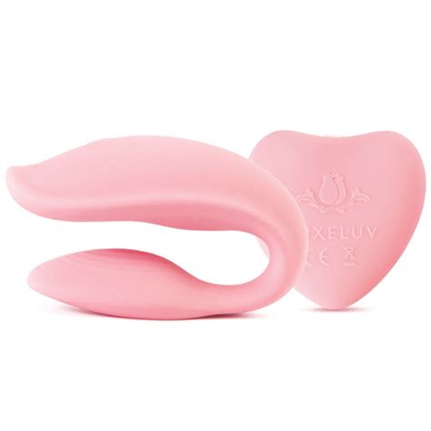 Waterproof Silicone C Type Dual Vibrator Remote Control Clitoral And G