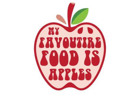 My Favourite Apples Graphic By Crazy Cat · Creative Fabrica