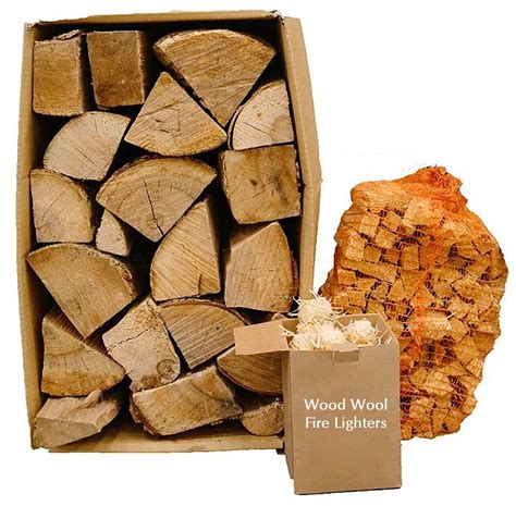 Buy Kiln Dried 20kg Hardwood Logs 3kg Kindling Wood Sticks 50 Eco