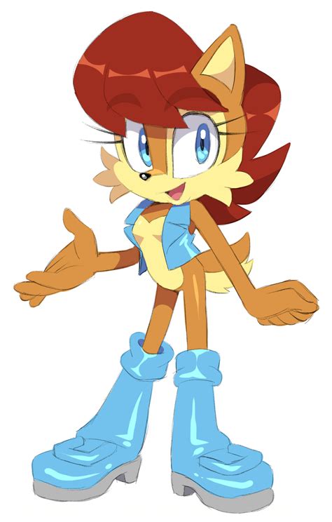 pin by frank a on sally acorn in 2021 game character design sally acorn fanart sonic fan