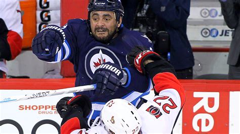 Dustin Byfuglien Bryan Little Injuries Come With Jets Fighting For