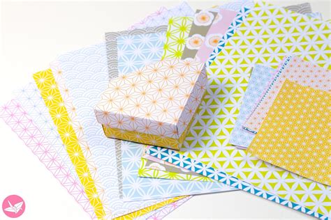 Japanese Origami Paper Printable Pack Paper Kawaii Shop