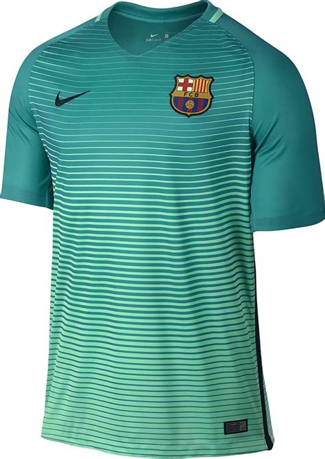 Buy Nike Mens Barcelona Third Soccer Jersey 20162017 Medium Green