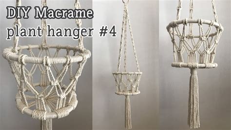 Welcome to the second version in our journey to the perfect macramé bag. Eng sub DIY Macrame Plant hanger #4 / 마크라메 플랜트행거 #4 ...