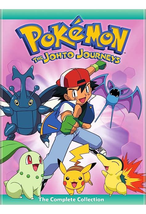 Pokemon Johto League Champions The Complete Collection Disc Cartoon