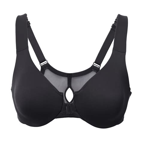 Womens Full Coverage Front Closure Bra Comfort Underwire Non Padded