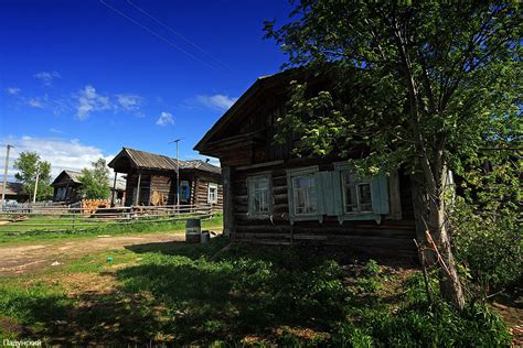 the views of classical russian village · russia travel blog