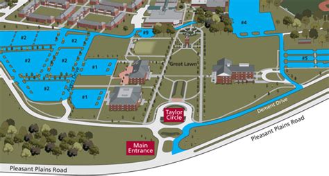 University Of Memphis Parking Map