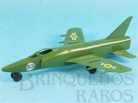 Brinquedos Raros Avião Grumman F 11 Tiger verde Série Forças Armadas