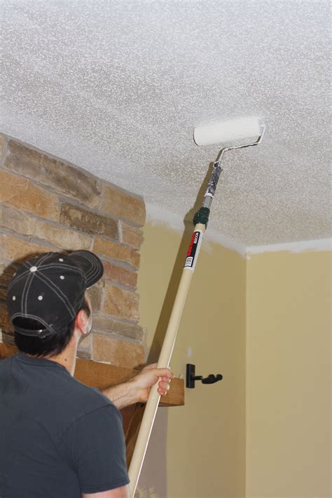 When scraping a popcorn ceiling, there is a very common belief, that you can just scrape it and paint it. Painting Popcorn Ceilings | Popcorn ceiling, Diy ceiling ...