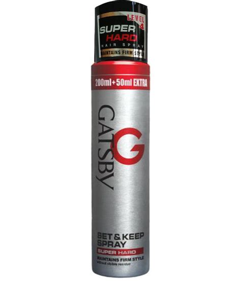 Tangerang dv shopp (150) tambah ke wishlist. Gatsby Set And Keep Spray Super Hard - 250ml: Buy Gatsby ...