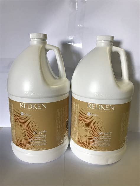 Redken All Soft Shampoo And Conditioner 1 Gallon Duo
