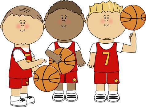 Boy Basketball Players Clip Art Boy Basketball Players Image
