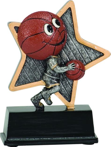 Shop And Personalize Basketball Little Pal Resin Trophy At Dell Awards