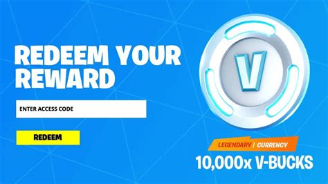 • click sign in on the top right corner of the fortnite home page; REDEEM THE 10,000 V-BUCKS CODE in Fortnite! (How To Get ...