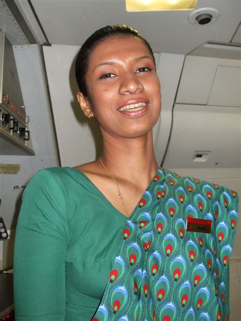 Sri Lankan Airline Beautiful Air Hostesses And Cabin Crew In Flight